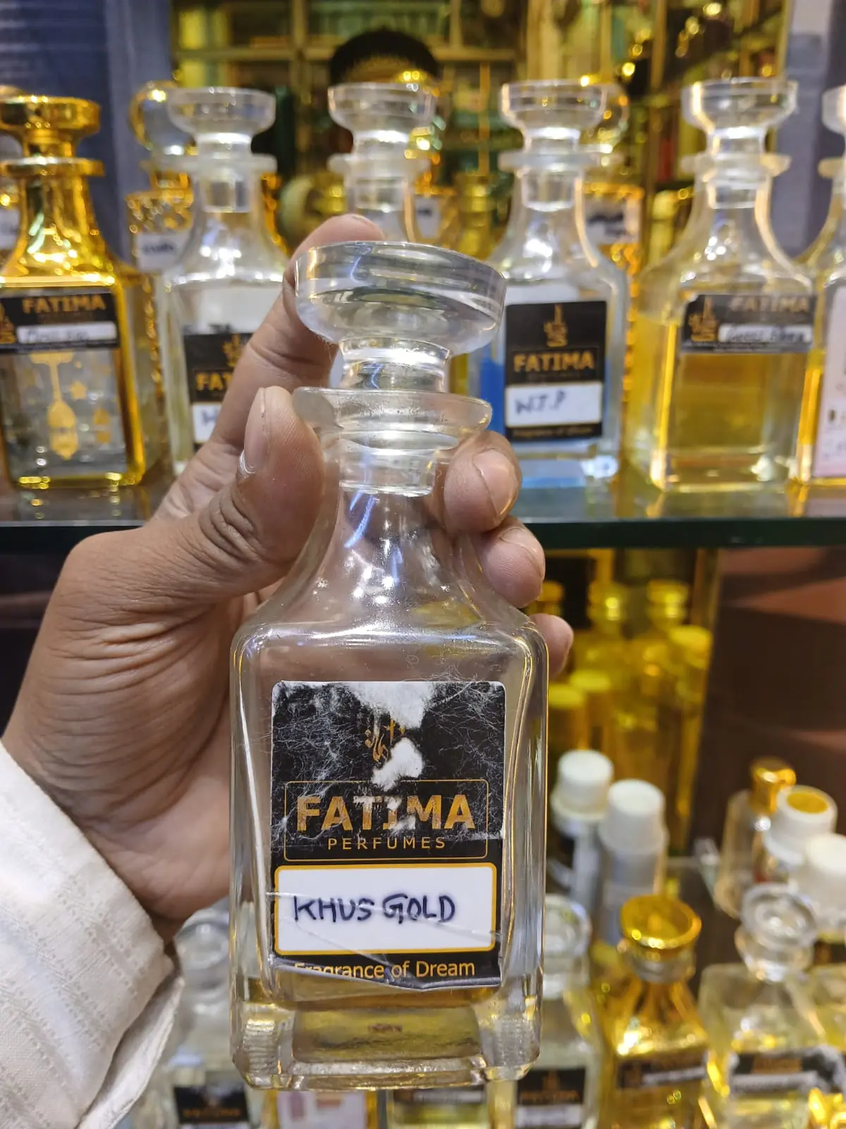Fatima Khus Gold Luxury Fragrance